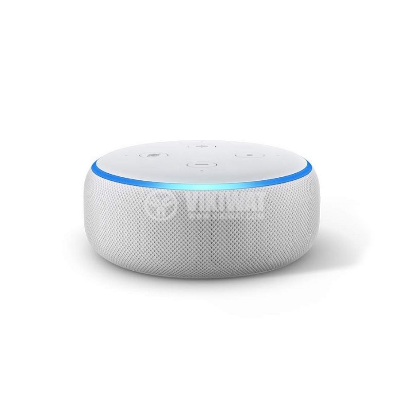 Смарт колона за гласов контрол Amazon Echo Dot 3, Wi-Fi, Bluetooth, бяла - 1