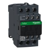 Contactor LC1D38MD, 3P, 230VDC coil, 38A, auxiliary contacts NO+NC