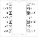 Интегрална схема 40106, CMOS, Hex Schmitt trigger, DIP14 - 2 - Викиват Интегрална схема 40106, CMOS, Hex Schmitt trigger, DIP14 - 2