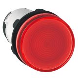 Индикаторна лампа, глим, XB7EV74P, 220VAC, червена, ф22mm