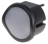 Димируема LED нощна лампа за контакт със сензор за мрак, Легранд 50677