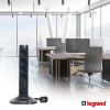 Разклонител - колона 4-ка, 2 USB порта, MicroUSB порт, 2m кабел, черен, LEGRAND 694619 - 2 - Викиват Разклонител - колона 4-ка, 2 USB порта, MicroUSB порт, 2m кабел, черен, LEGRAND 694619 - 2