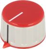 Potentiometer knob RN-110CH-R6.1 36.7x21.8m with collet