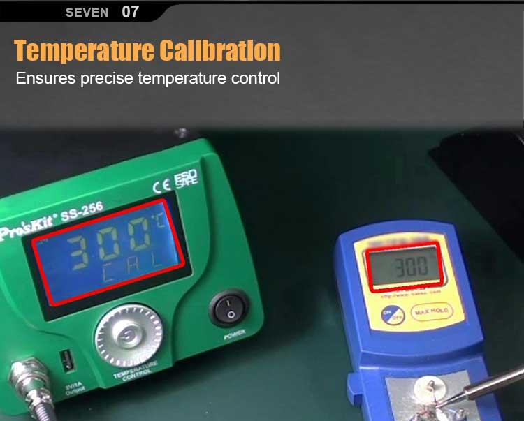 Станция за запояване, 230VAC, 60W, USB, SS-256B, PRO'S KIT