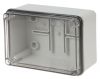 Junction box 686.225 gray with transparent lid IP56 - 1