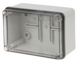 Junction box 686.225 gray with transparent lid IP56