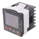 Temperature controller TX4S-A4S,  100~240VAC,  0.1~999.9°C,  Cu50, Pt100, J, K, L, R, S, T,  SSR+2alarms
