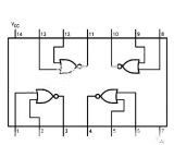 Интегрална схема 4001, CMOS, 4 NOR, SMD, SOIC14 - 2 - Викиват Интегрална схема 4001, CMOS, 4 NOR, SMD, SOIC14 - 2