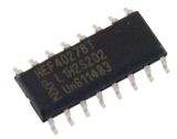 Integrated Circuit 4027, CMOS, Dual J-K Master/Slave Flip-Flop, SOIC16, SMD