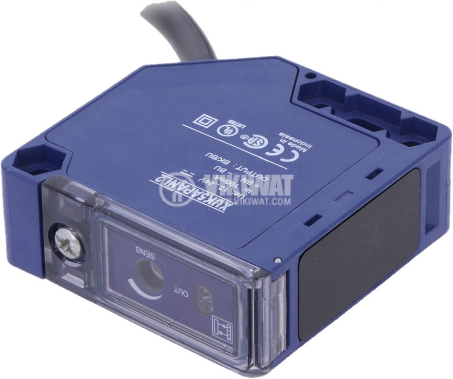 Оптичен датчик XUK5APANL2 10~36V отражателен 50x50x18mm PNP NO 0~1000mm