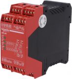 Safety module XPSAK311144P, 24VAC/VDC, 3xNO, 1x NC и 4х transistors, IP20