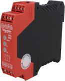 Safety module XPSBCE3110P, 24VAC/VDC, DIN, 2xNO, support NC