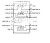 Integrated Circuit 4066, CMOS, Quad Bilateral Switch, SMD - 2