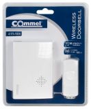 Wireless doorbell Commel 411-106 230V 70dB white