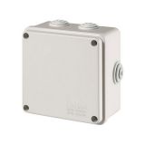 Universal junction box 685.004 for wall mounting, 100x100x50mm, thermoplastic