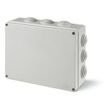 Universal junction box 685.007 for wall mounting, 190x140x70mm, engineering plastic