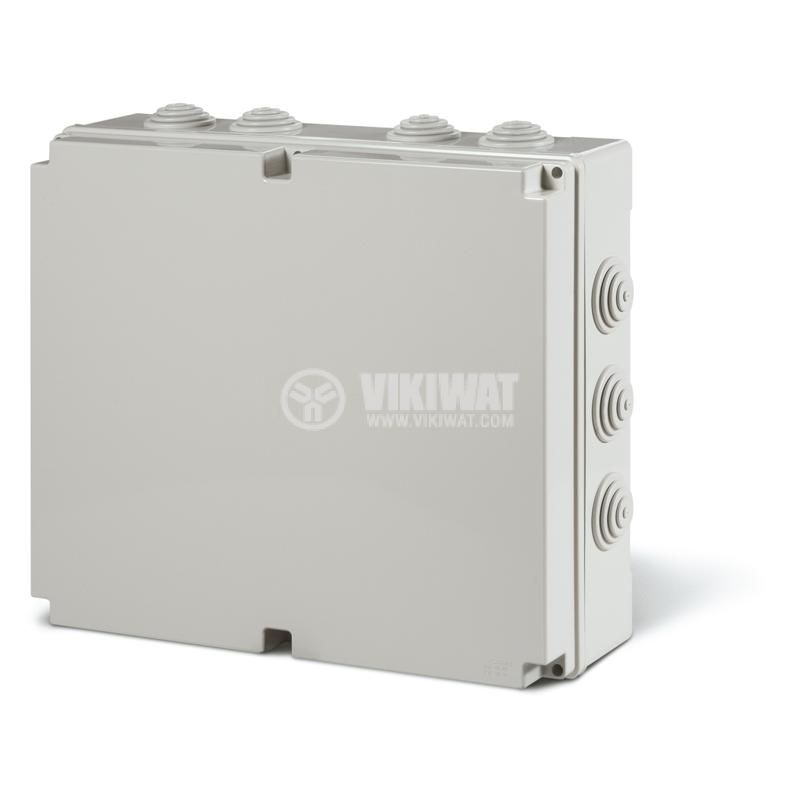 Universal junction box 685.011 for wall mounting 460x380x130mm engineering plastic