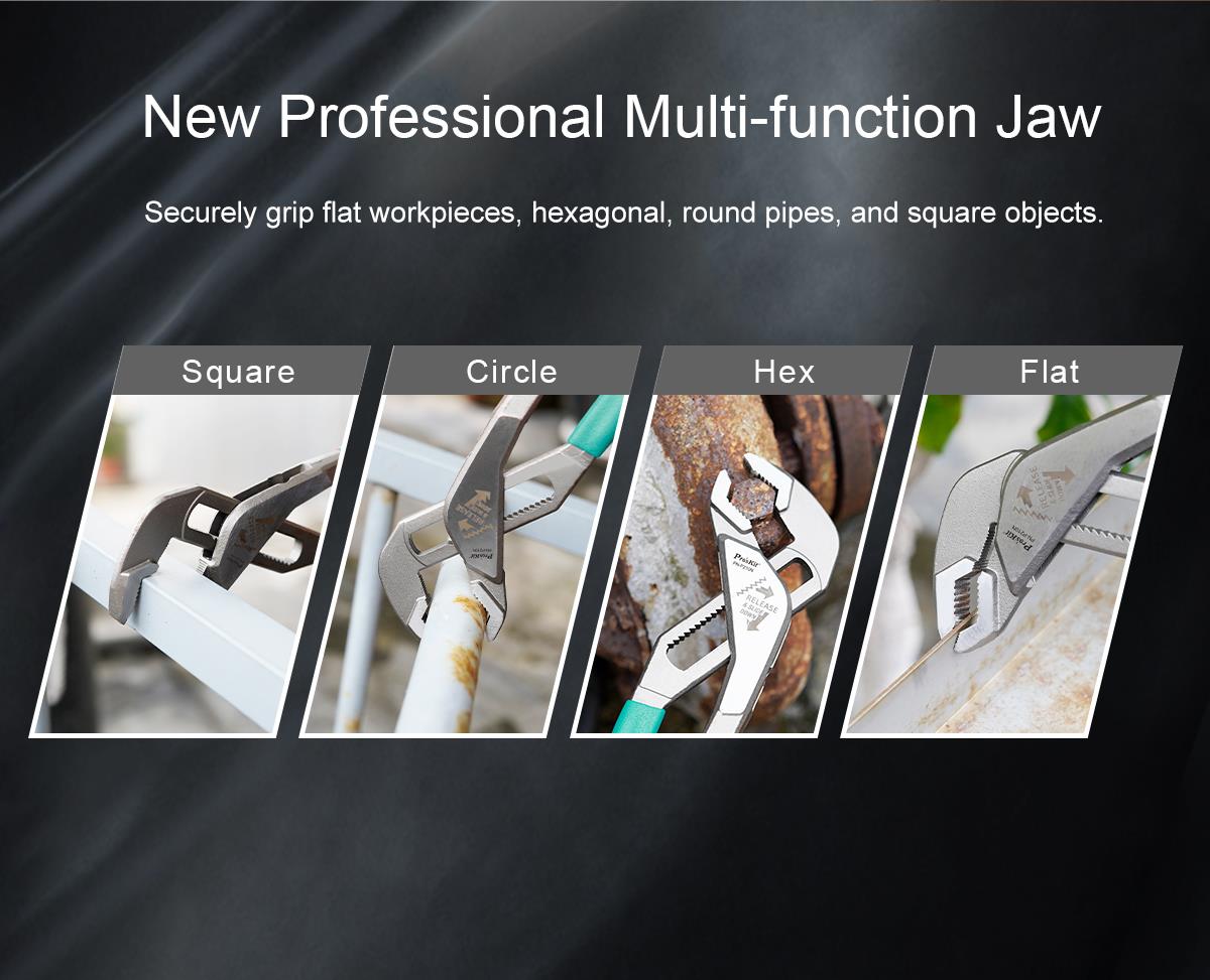 Pliers, 250mm, adjustable, 10