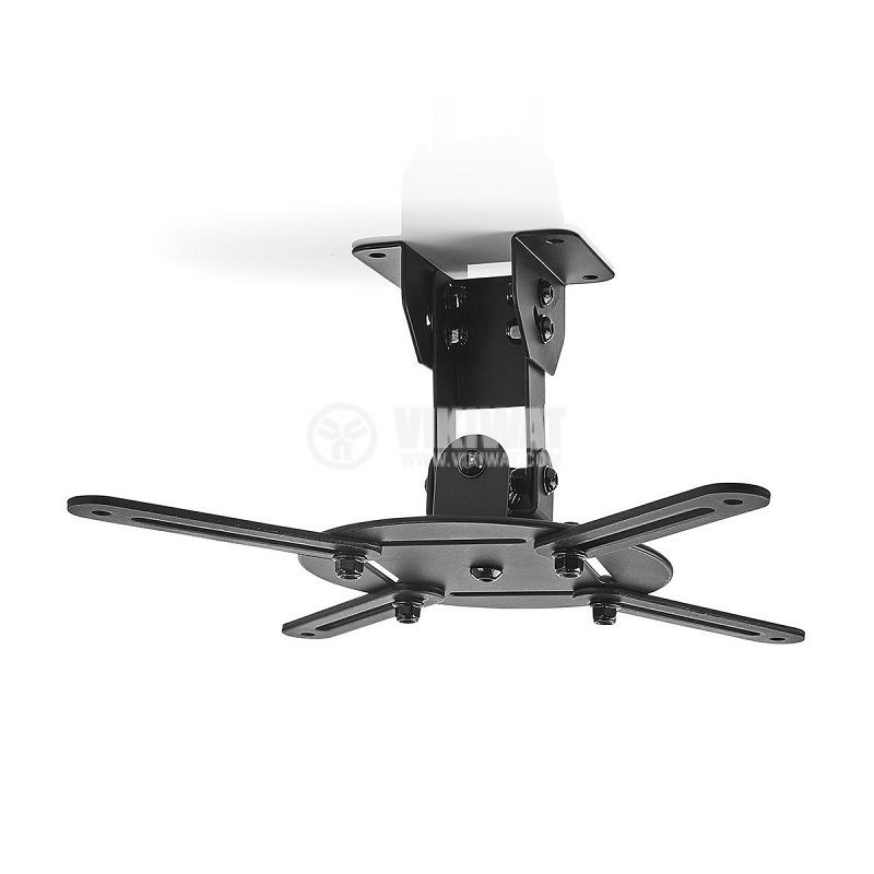 Projector (multimedia) stand ceiling mount up to 10 kg steel black - 6