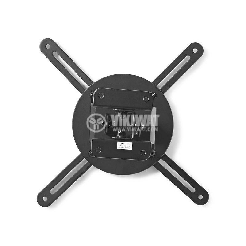Projector (multimedia) stand ceiling mount up to 10 kg steel black - 4