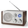 Ретро радио RDFM5110BN, аналогово, FM/AM, Bluetooth, 5W, 88~108MHz
 - 1