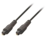Оптичен кабел TosLink/M - TosLink/M, 5m, черен, PVC, VLAP25000B50, Valueline