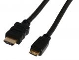 Кабел HDMI/M-mini HDMI/M 4K 5m черен