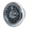 Bathroom fan with valve 120mm 230V 18W 150m3/h MM CHROME