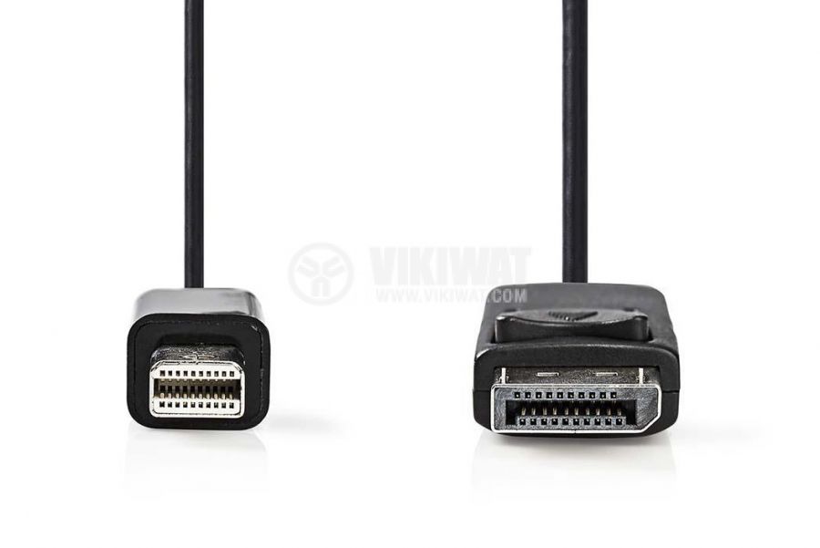 Кабел mini DisplayPort/M - DisplayPort/M, 4K, 2m, черен - 2