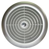 Window fan, 185~195mm, with valve, inox, 220VAC, 46W, 240m3/h, MMW