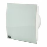Bathroom fan MMP 06, 100mm with valve, 220VAC, 18W, 169m3/h, square 170x170mm, white gloss