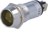 Индикаторна лампа LED, R9-86L-01-12YELLOW, 12VDC, жълта, IP40