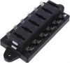 Holder for auto fuses with cover and 6 slots 32V/30A - 2