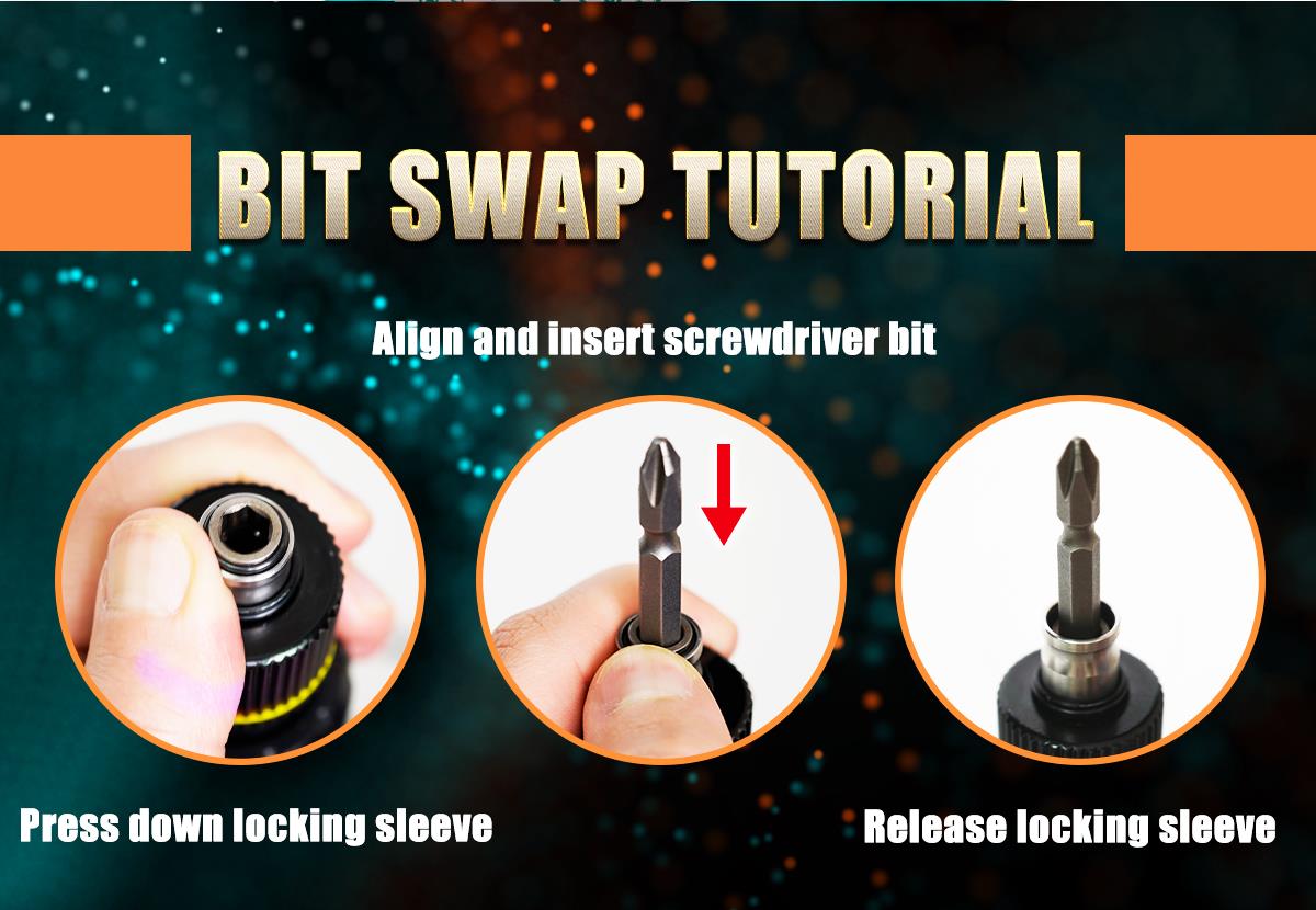 Electric screwdriver, 230VAC, 80W, 700~1200 rpm, PT-32030F, PRO'S KIT