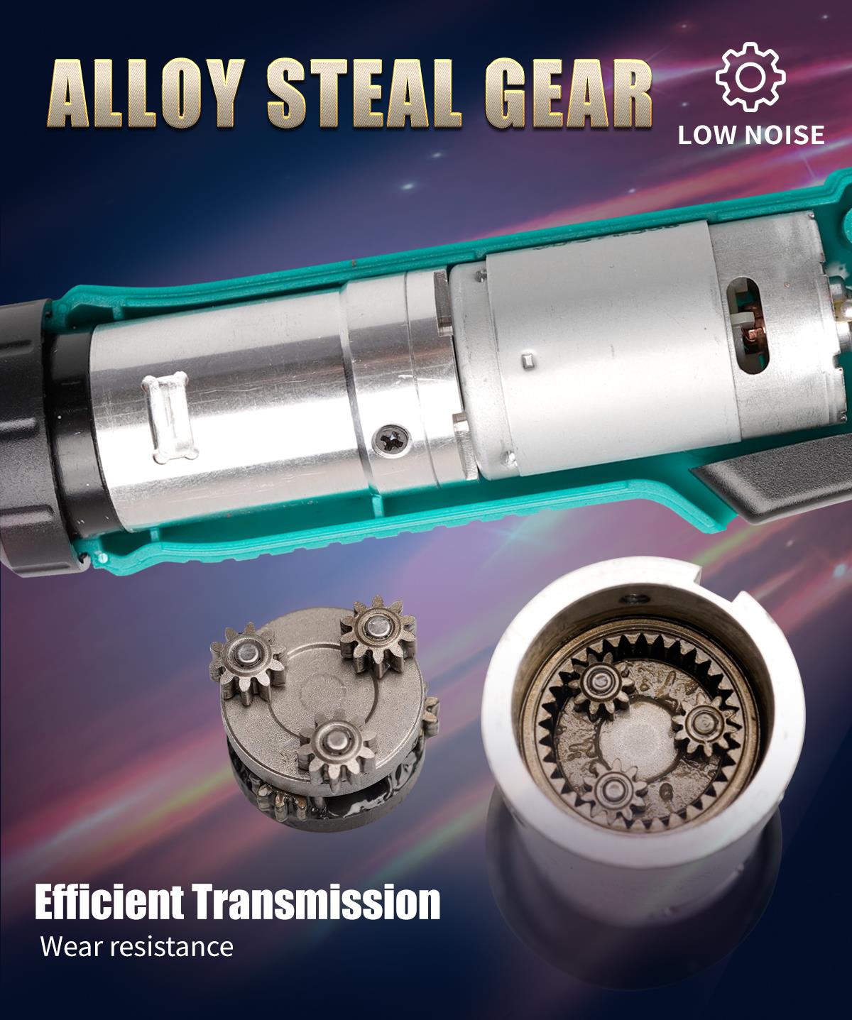 Electric screwdriver, 230VAC, 80W, 700~1200 rpm, PT-32030F, PRO'S KIT