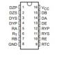 Интегрална схема  75118, TTL съвместим, DIFFERENTIAL LINE TRANSCEIVERS, DIP16 - 2