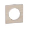 Decorative frame, single, wood/white, PC/wood, S520802M
