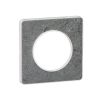 Декоративна рамка, единична, камък/бял, PC/камък, S520802U