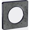 Decorative frame, single, stone/anthracite, PC/stone, S540802U