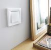 White light switch 1 pole single 10A Asfora Schneider Electirc EPH0100121 - 2