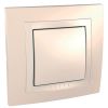Light switch 1pole single, 10A, 250VAC, for built-in, beige, MGU10.201.559D
