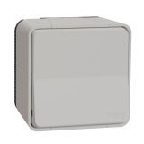Light switch push-button, 10A, 230VAC, surface, white, MUR39026