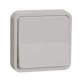 Light switch two-way single, 10A, 230VAC, for built-in, white, MUR39721