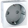 Single socket outlet, 16A, 250VAC, white, for built-in, schuko, MGU3.037.18