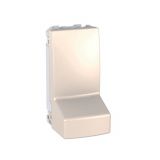 Single socket outlet, 16A, 250VAC, ivory, for built-in, hard wire, MGU3.860.25