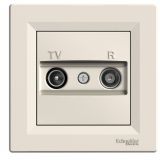 TV-R ending socket, for built-in, beige color, EPH3300123