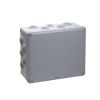 Box distribution, 295x245x125mm, surface, PP, gray, ENN05017