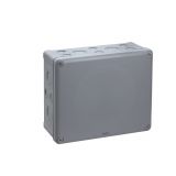 Box distribution, 295x245x125mm, surface, PP, gray, ENN05097