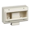Installation box, single, white, ABS, ETK20597