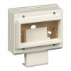 Инсталационна кутия, единична, бял, ABS, ETK20680
